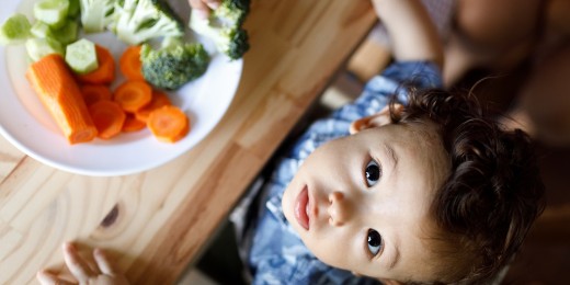 Bambins végétariens : les précautions à prendre