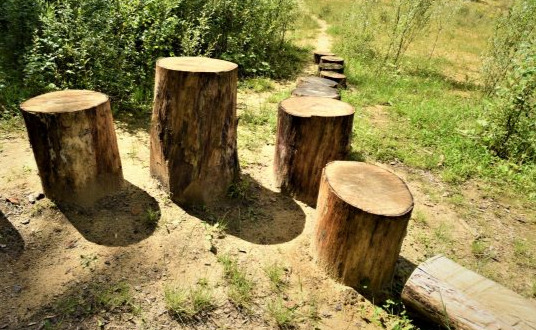 Plaine de jeux nature à Hoeilaart