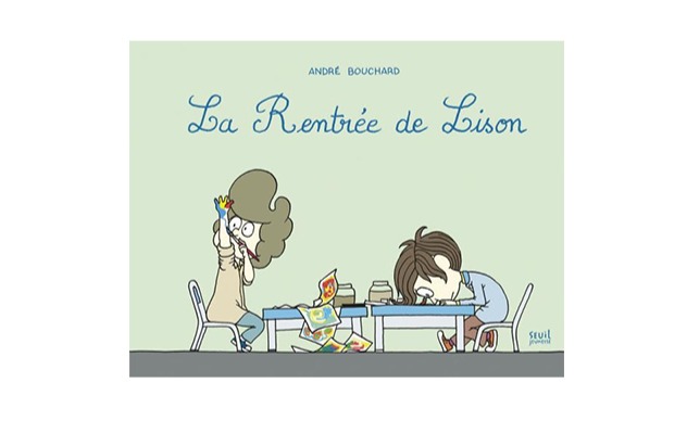 Cover livre jeunesse La rentrée de Lison