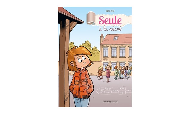 Cover livre jeunesse Seule à la récré
