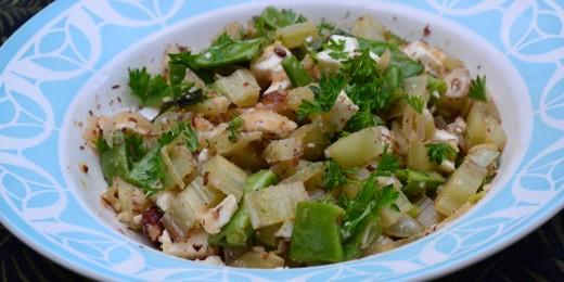 Recette de cuisine facile, healthy avec des blettes