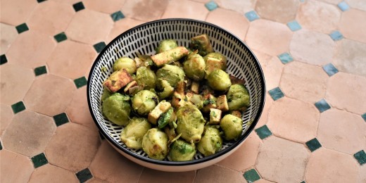 Recette rapide et délicieuse avec des choux de Bruxelles