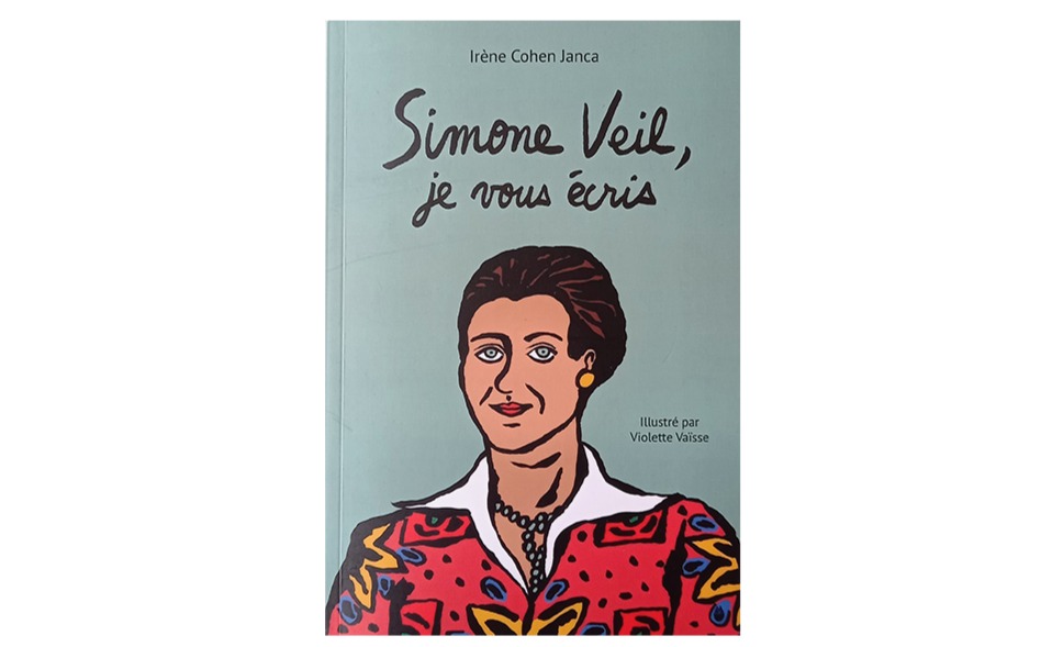 Cover livre jeunesse Simone  Veil, je vous écris