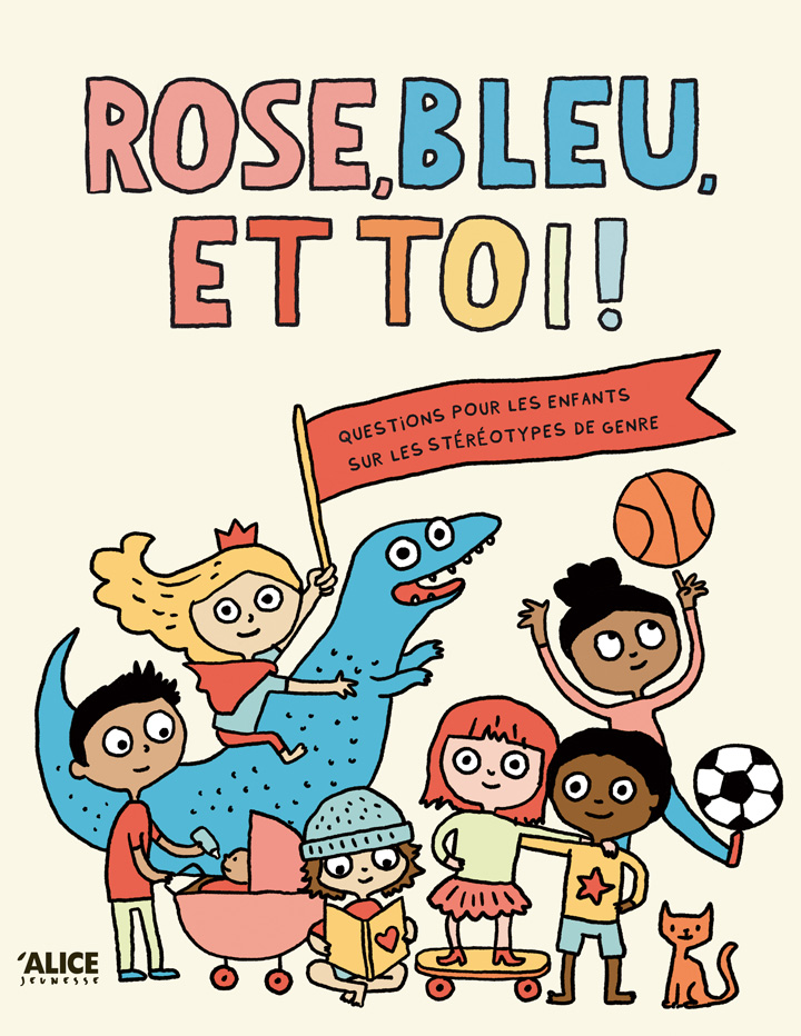 Livre jeunesse Rose, bleu et toi