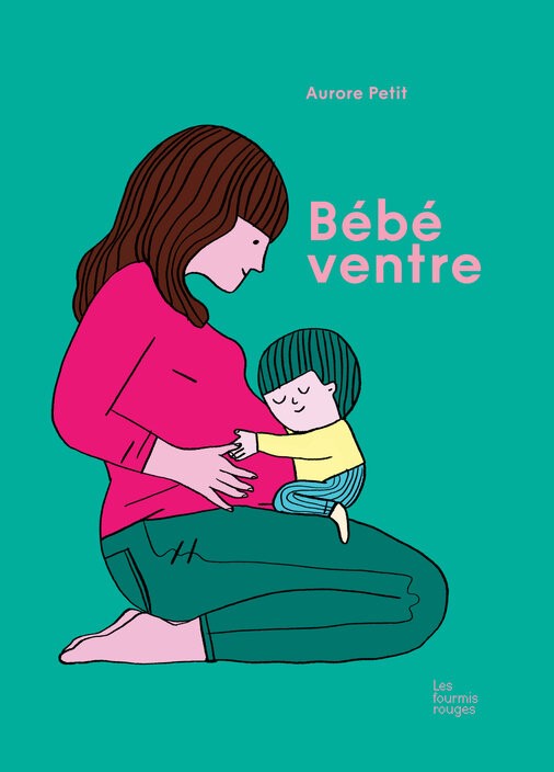Couverture littérature jeunesse Bébé ventre