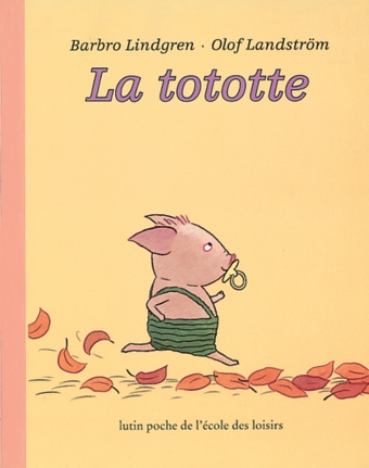 Couverture littérature jeunesse La tototte