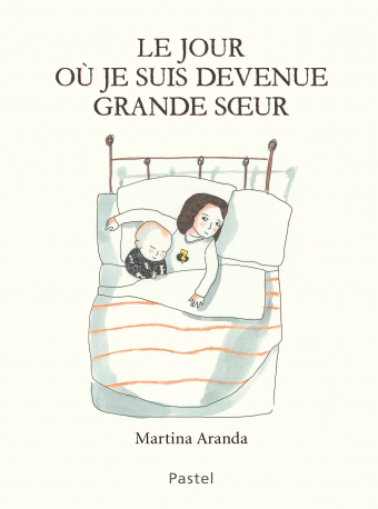 Couverture littérature jeunesse Le jour où je suis devenue grande sœur