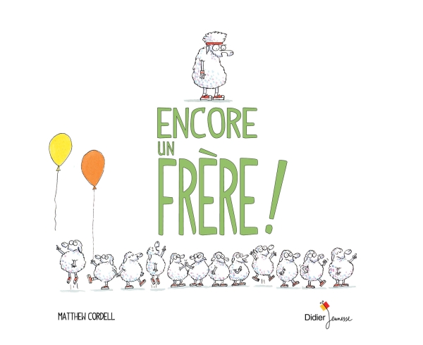 Couverture littérature jeunesse Encore un frère&nbsp;!