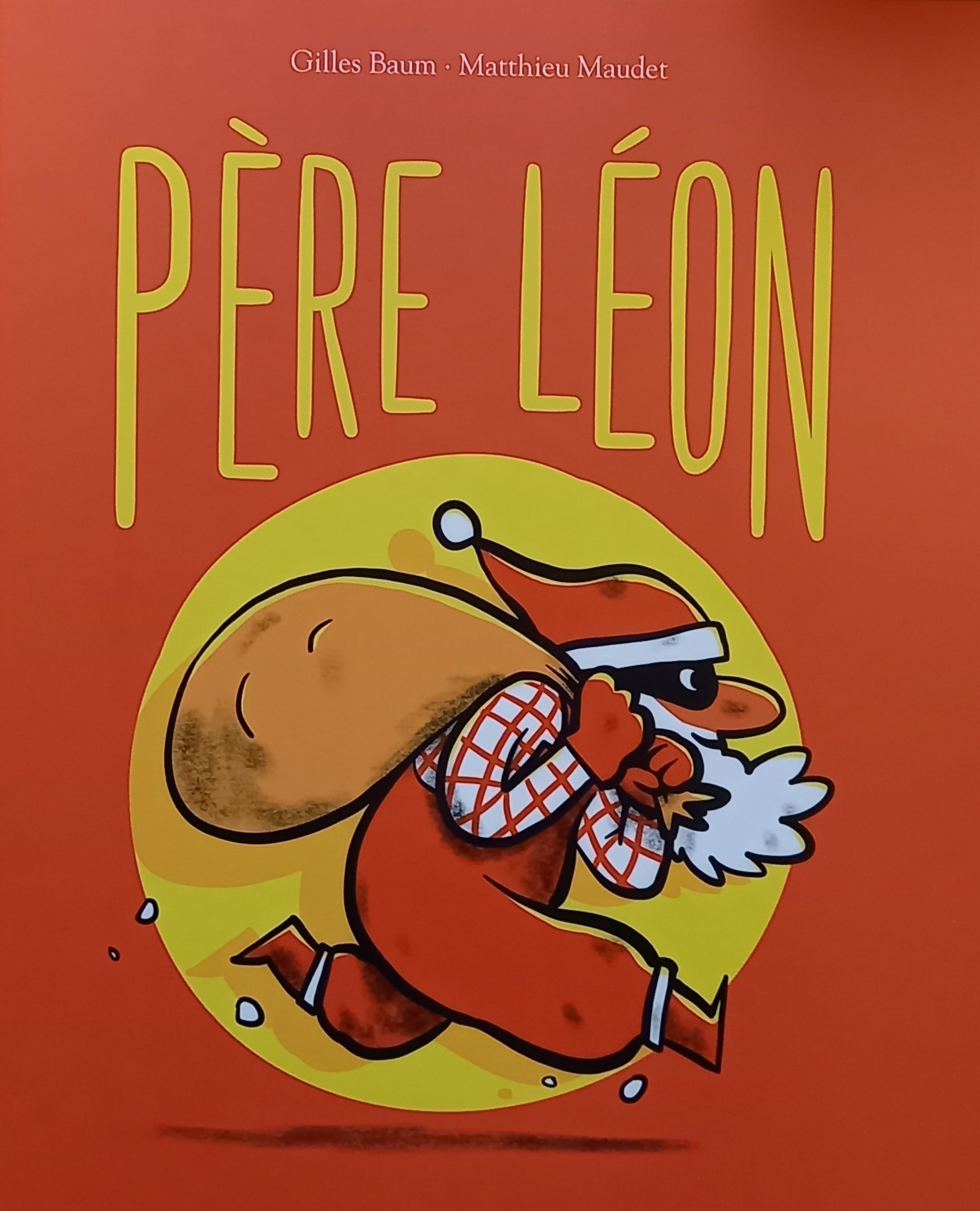 Cover livre jeunesse Père Léon