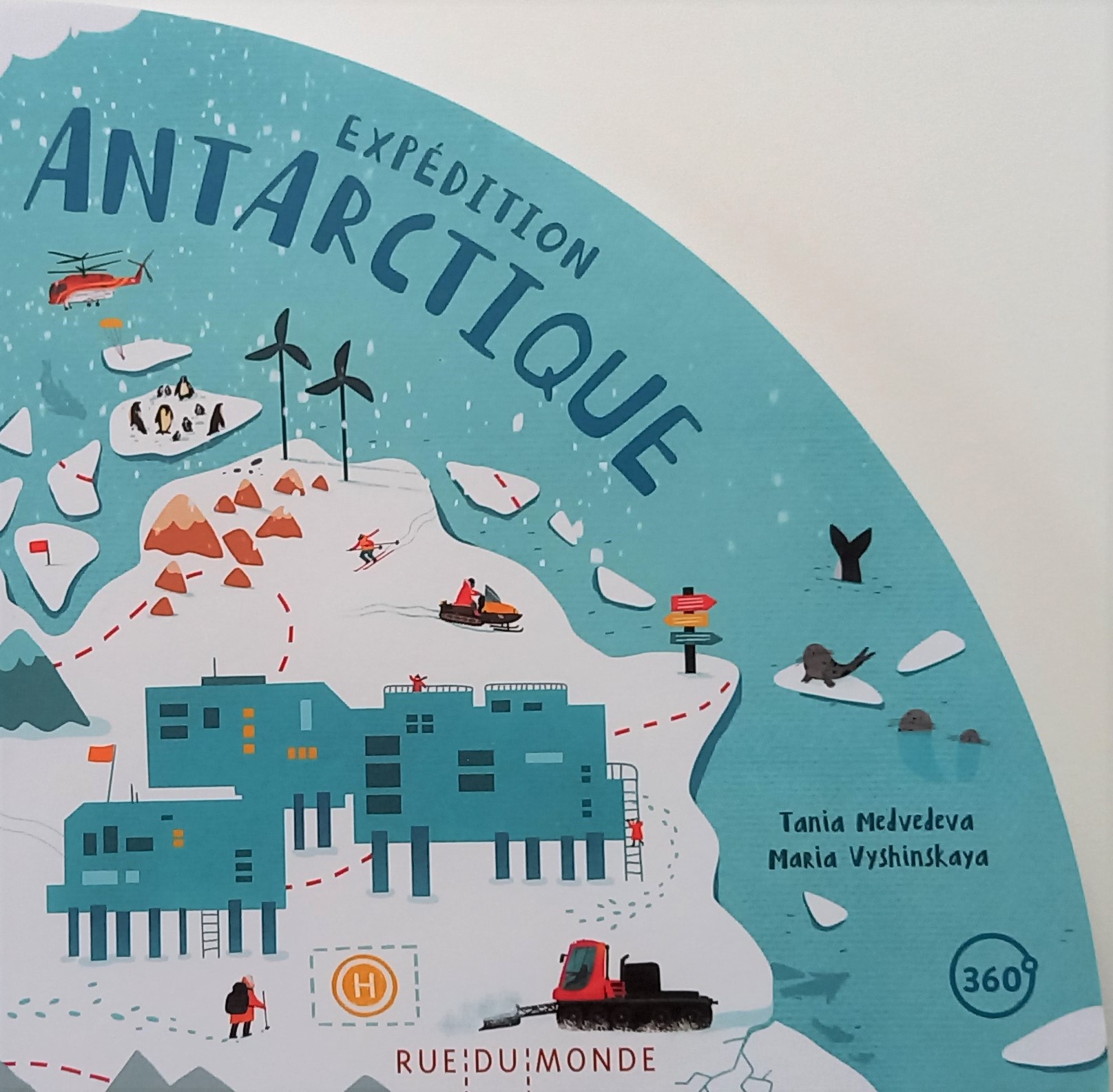 Livre jeunesse Expédition arctique