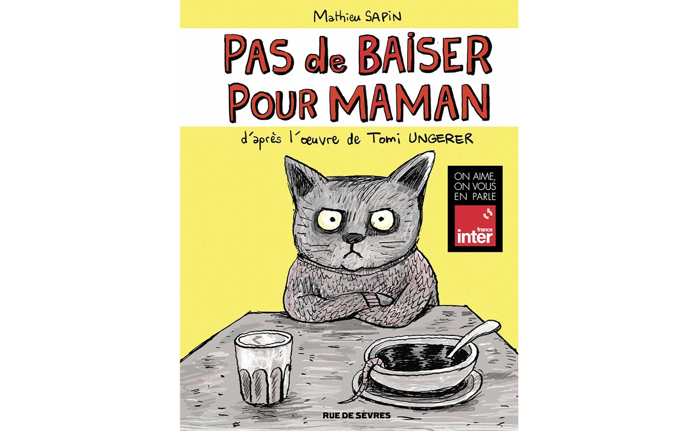 Cover BD - livre jeunesse Pas de baiser pour maman
