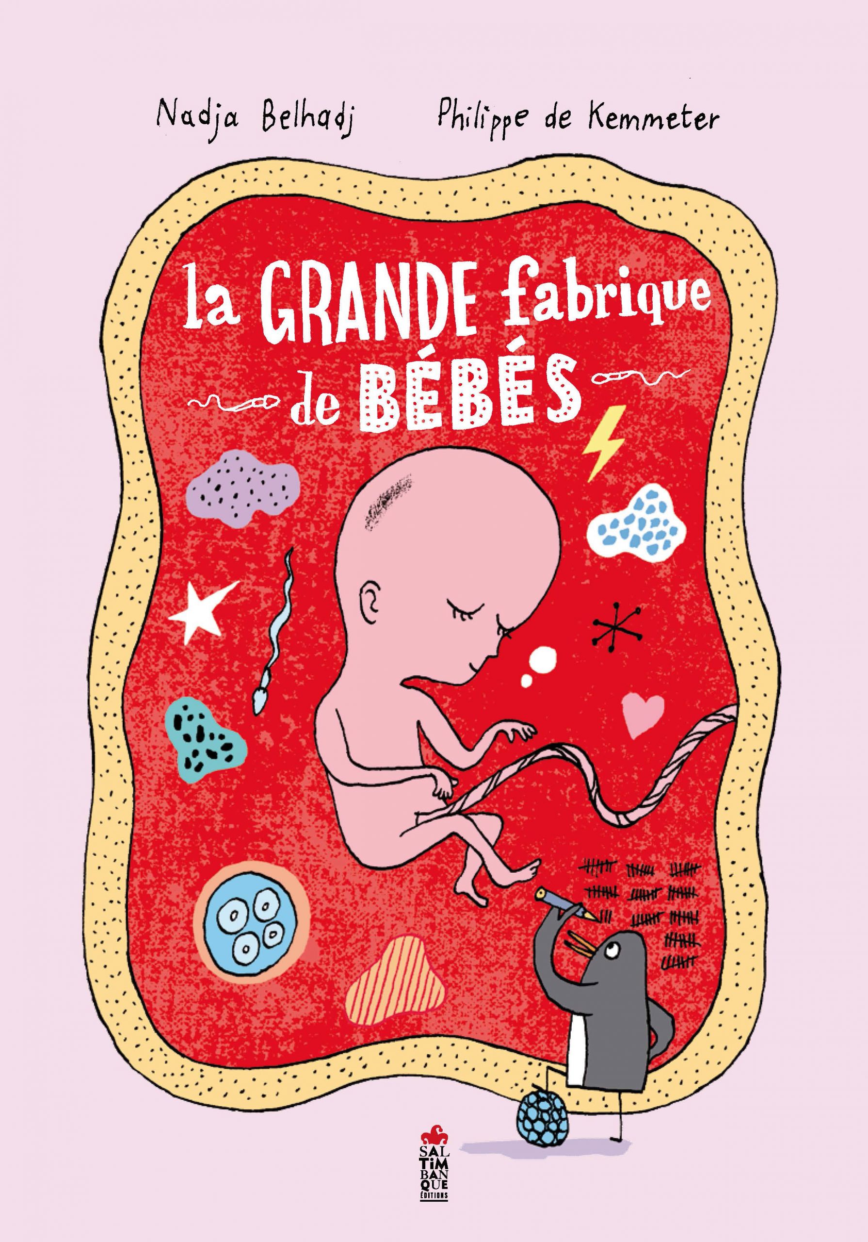 Couverture littérature jeunesse La grande fabrique de bébés