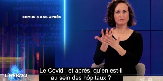 Un Jt adapté à la communauté sourde et malentendante