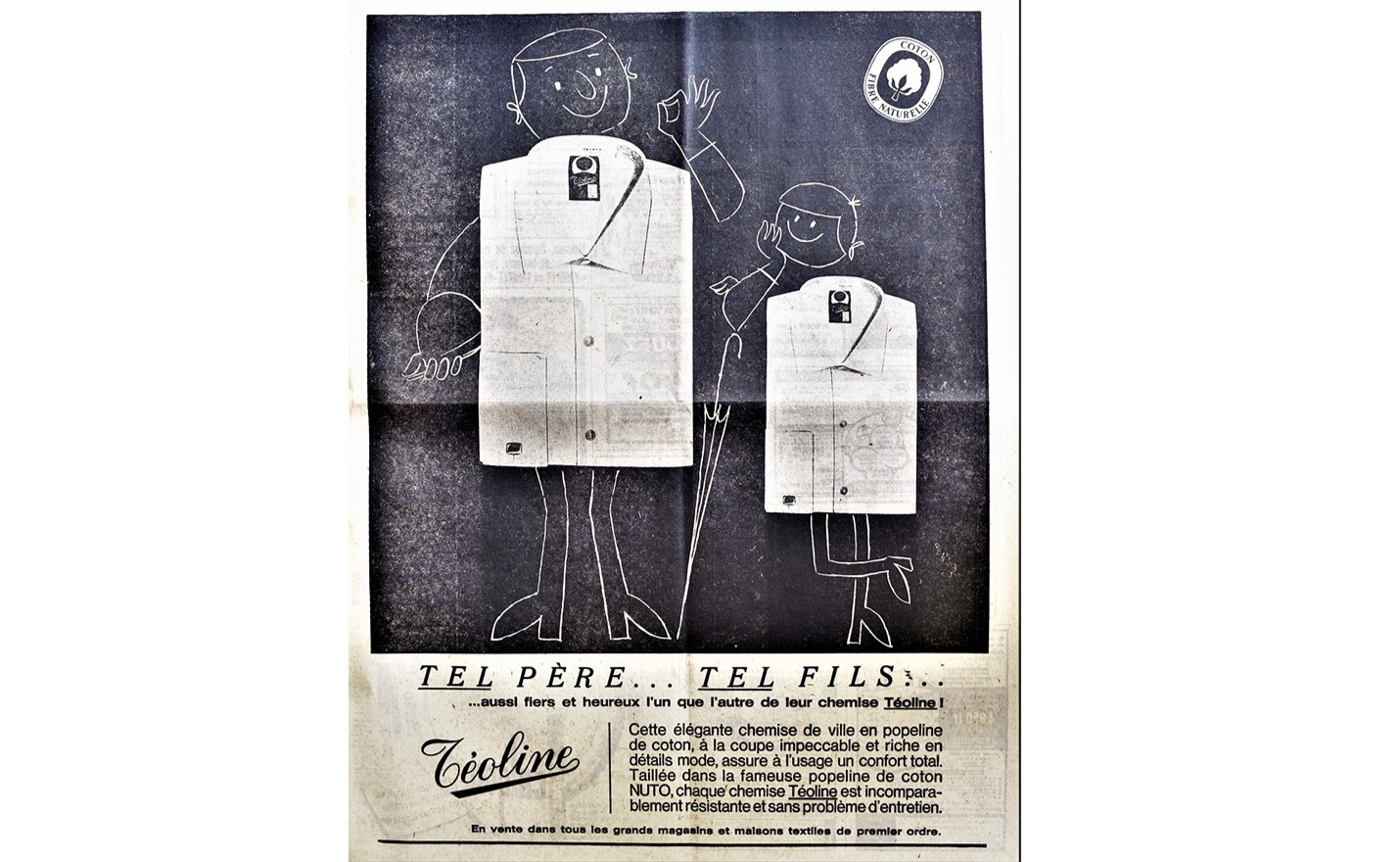 Publicité dans le magazine le Ligueur dans les années 50-60