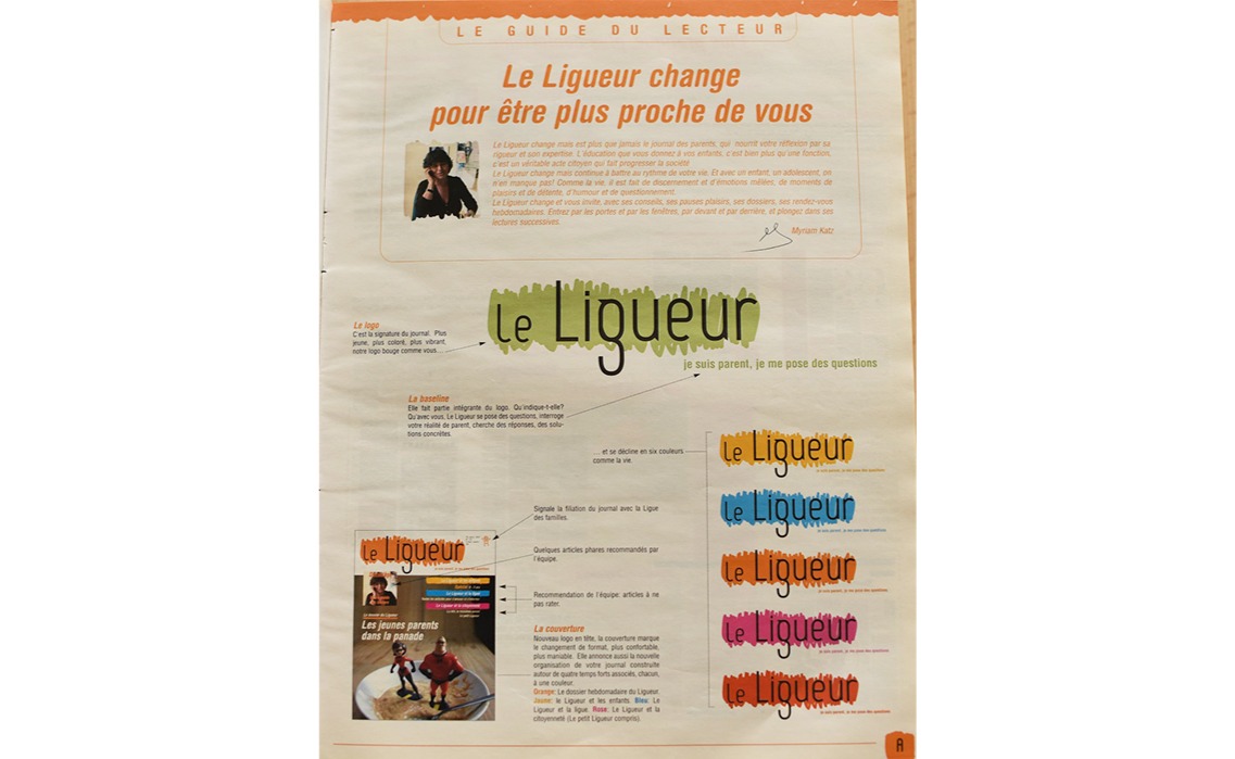 Mars 2007, le Ligueur change radicalement de look et d'organisation de son contenui 