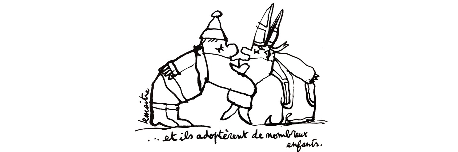 Une participation de l'illustrateur Pascal Lemaître dans un Ligueur des années 2000 