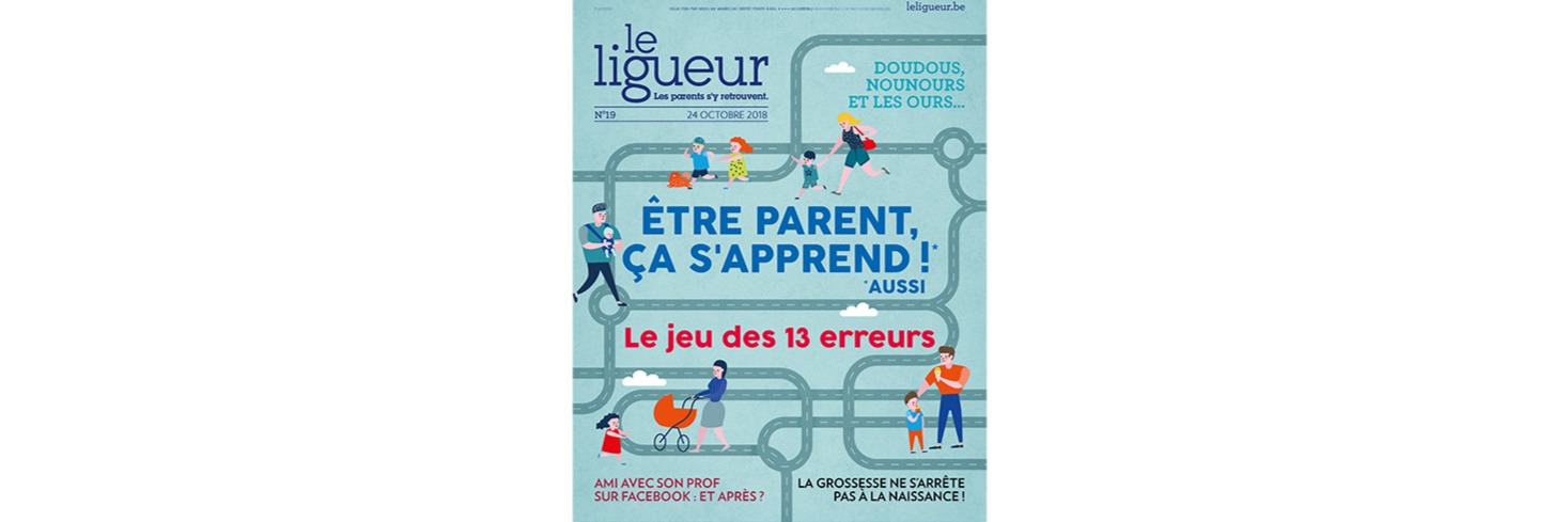Cover du dossier du Ligueur : être parent, ça s'apprend aussi