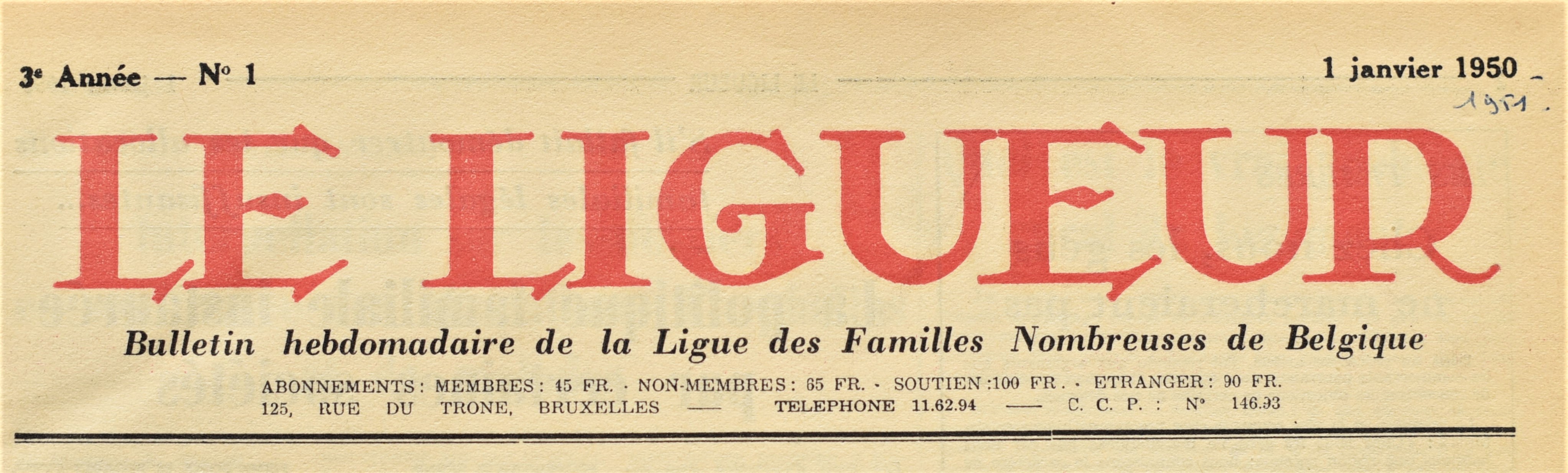 Logo du Ligueur de 1950
