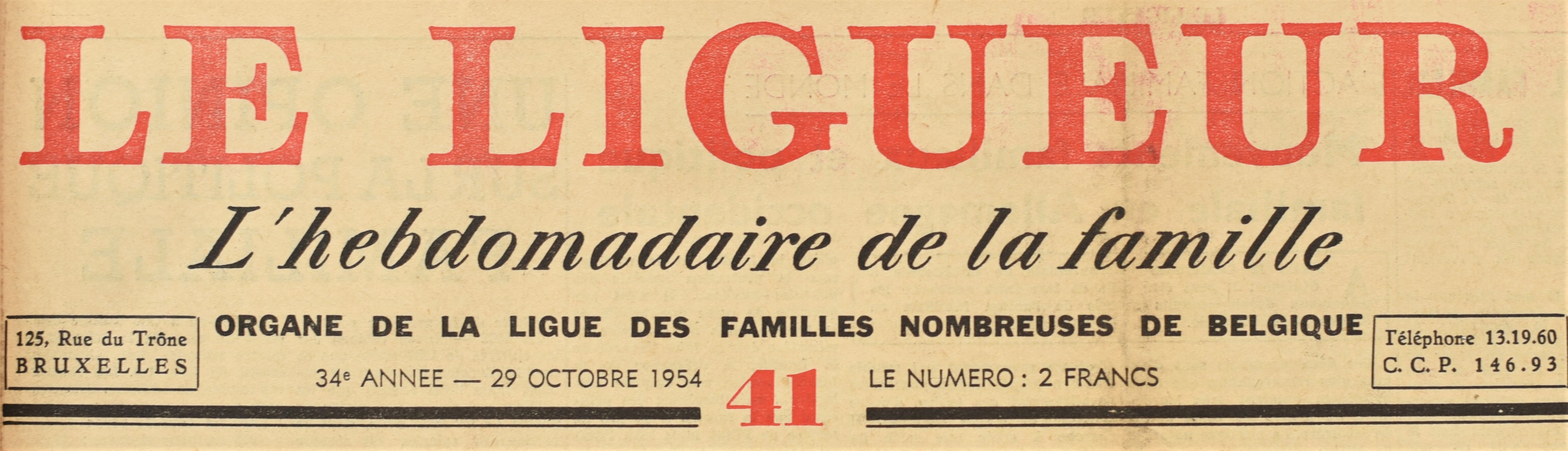 Logo du Ligueur de 1954