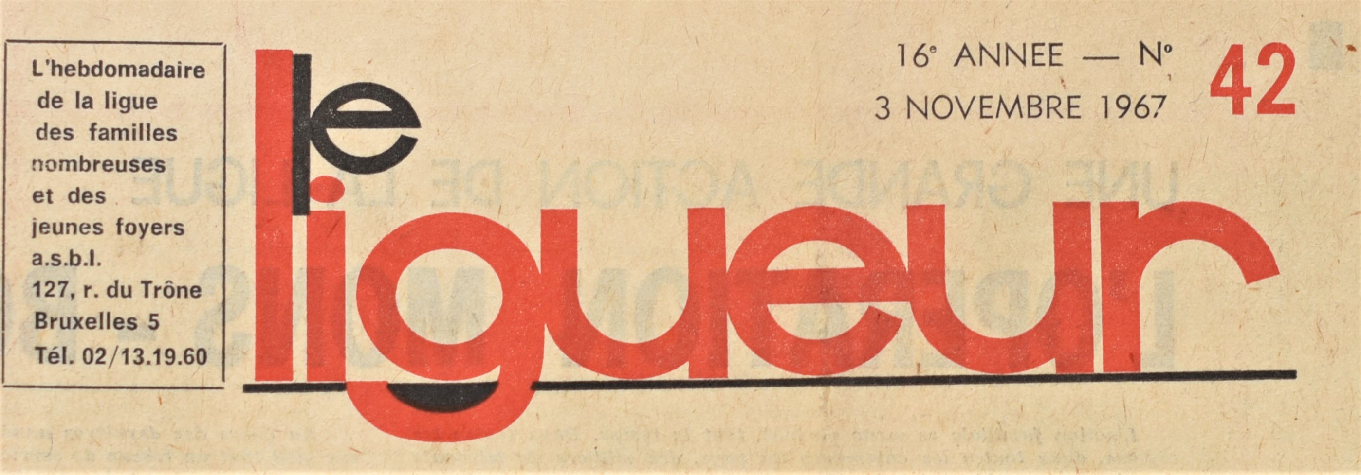 Logo du Ligueur de 1967