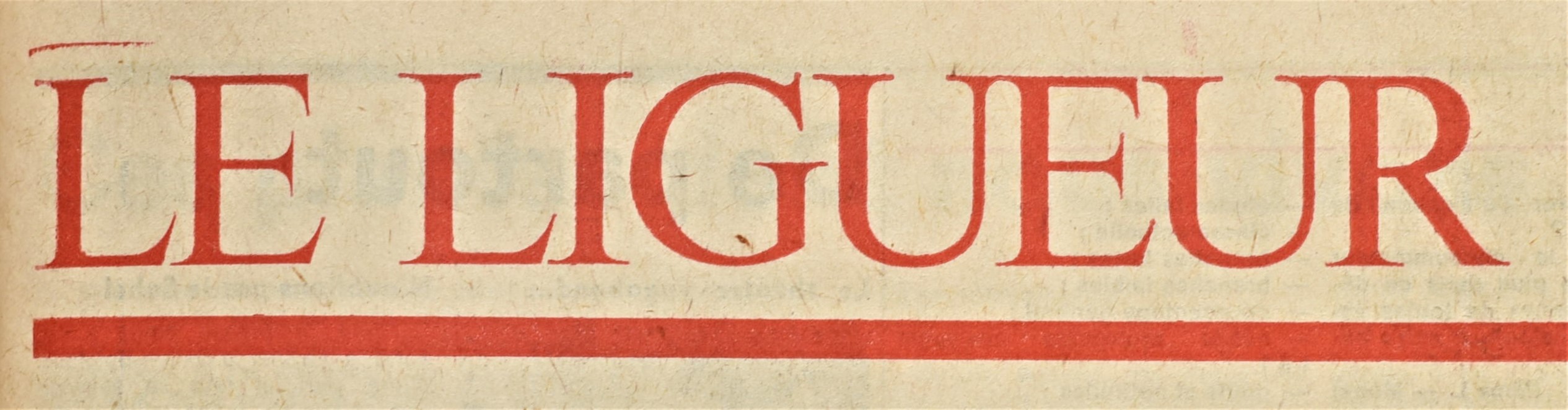 Logo du Ligueur de 1974
