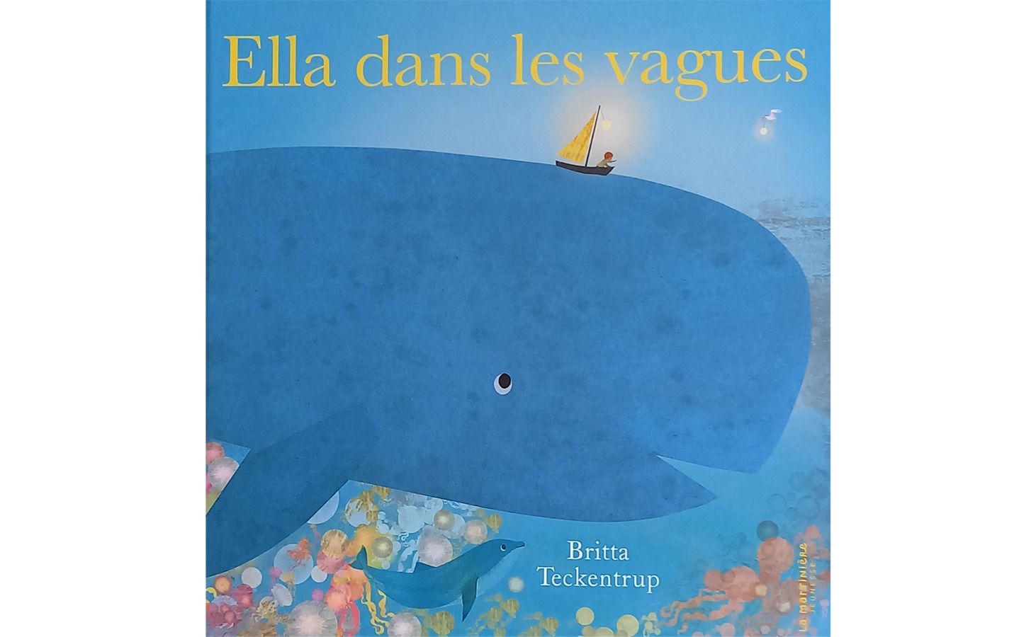 livre jeunesse Ella dans les vagues