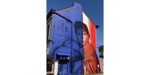 Les violences conjugales et intrafamiliales dénoncées par une œuvre d’art urbain à Namur