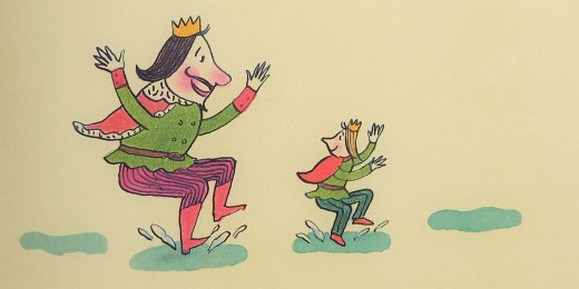 Lire, ça m’dit livre jeunesse  : Mon papa roi, de Kristien Aertsen, un album qui fête les pères