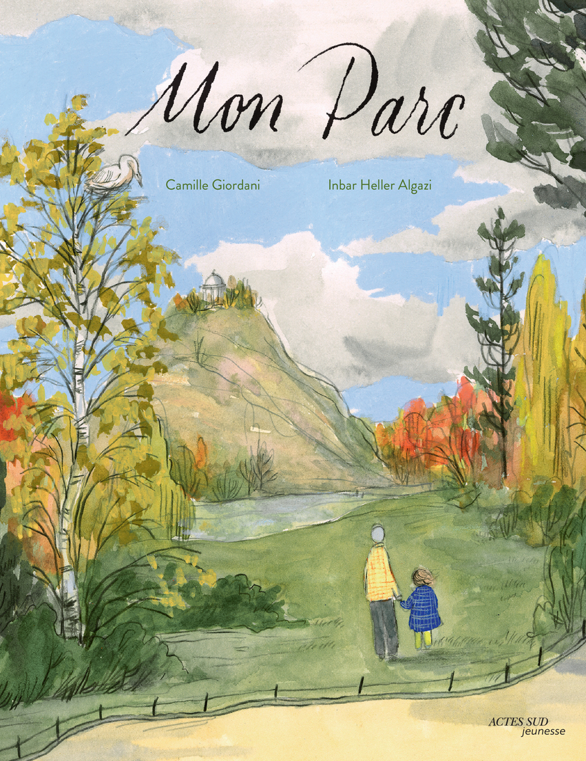 Cover livre jeunesse Mon parc