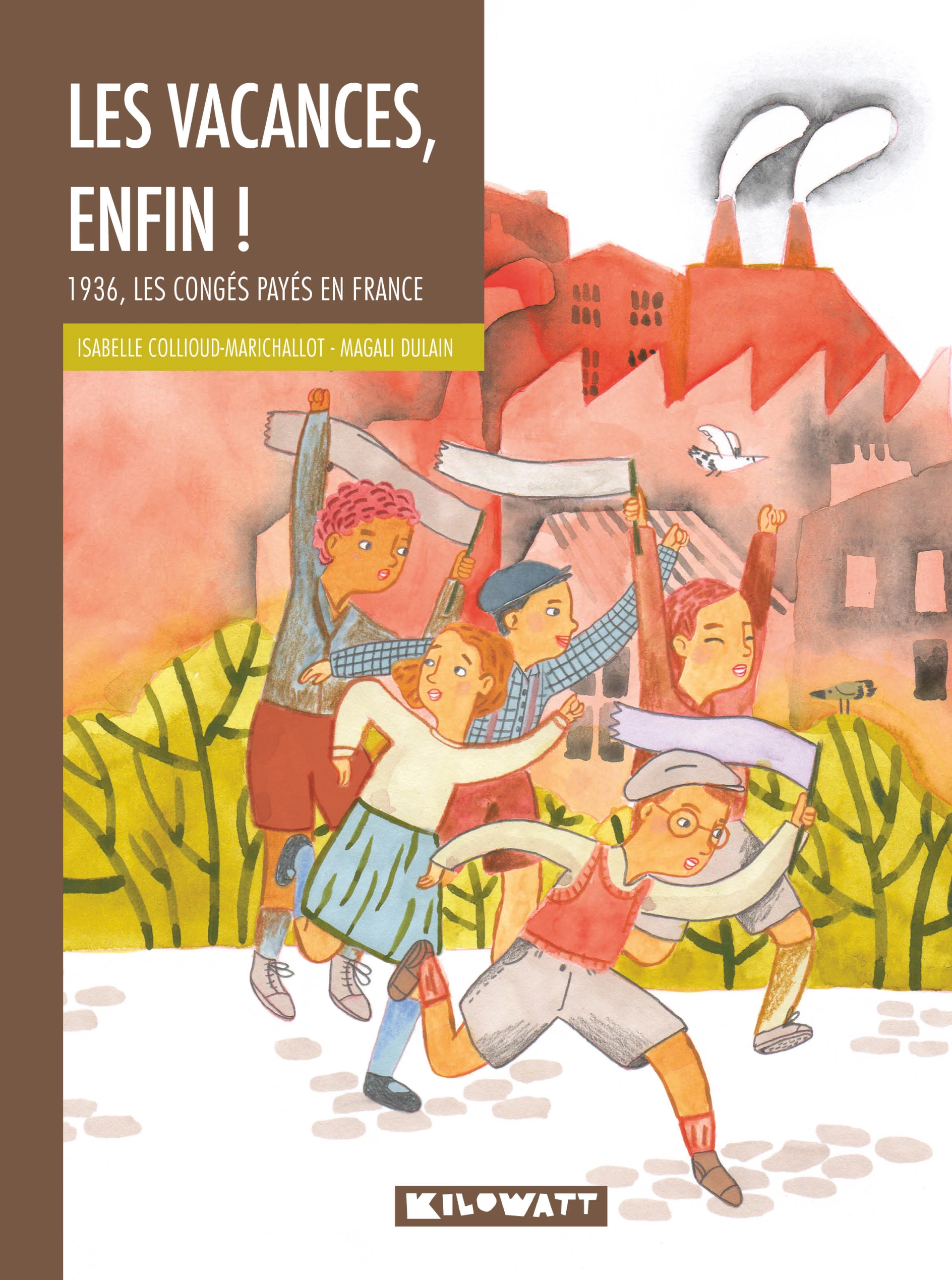 Cover livre jeunesse Les vacances, enfin !