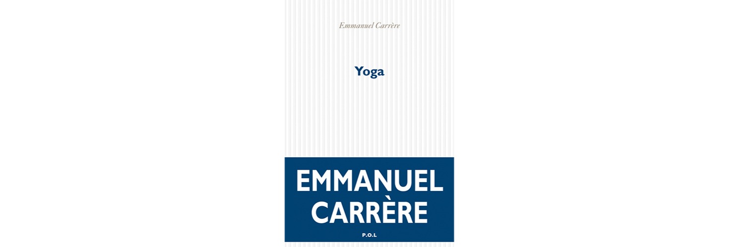 Cover livre Yoga Emmanuel Carrère