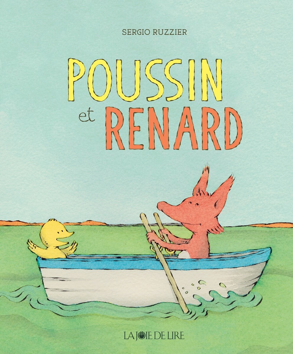 Cover livre jeunesse Versele 2024 Poussin et Renard
