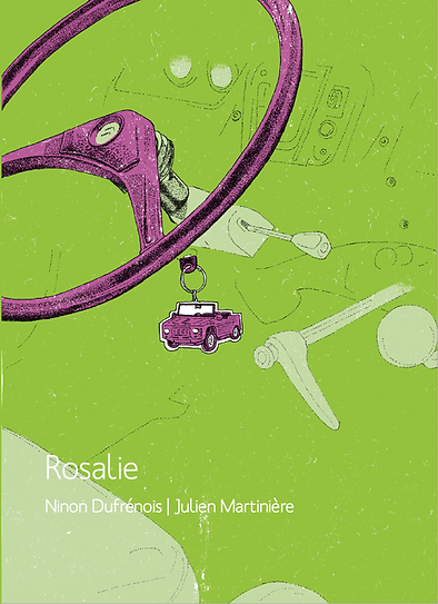Cover livre jeunesse Versele 2024 Rosalie