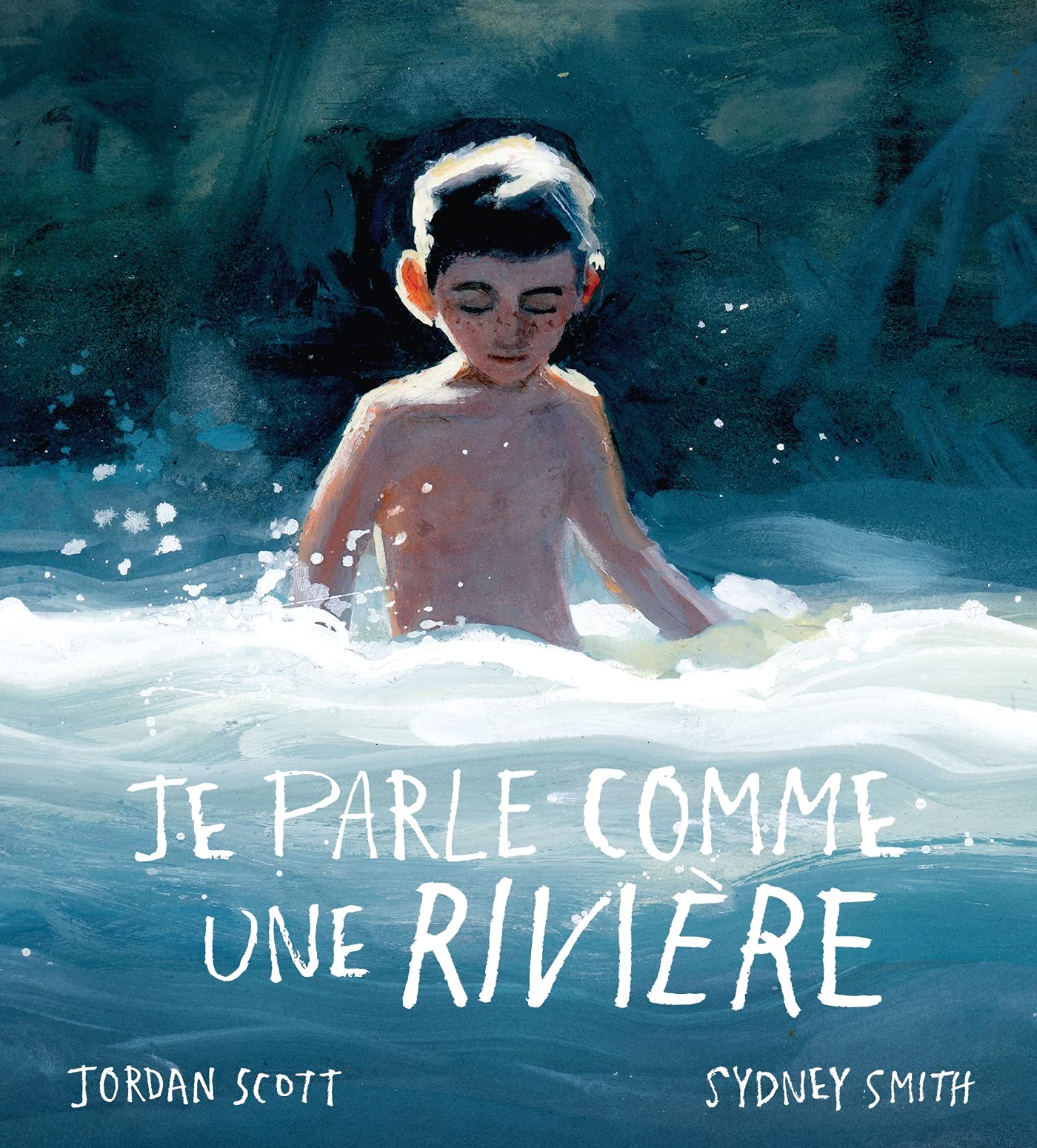 Cover livre jeunesse Versele 2024 Je parle comme une rivière