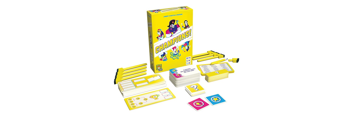Jeu de société Champions (Repos production)
