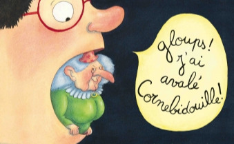 Cover livre jeunesse Cornebidouille