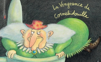 Cover livre jeunesse Cornebidouille