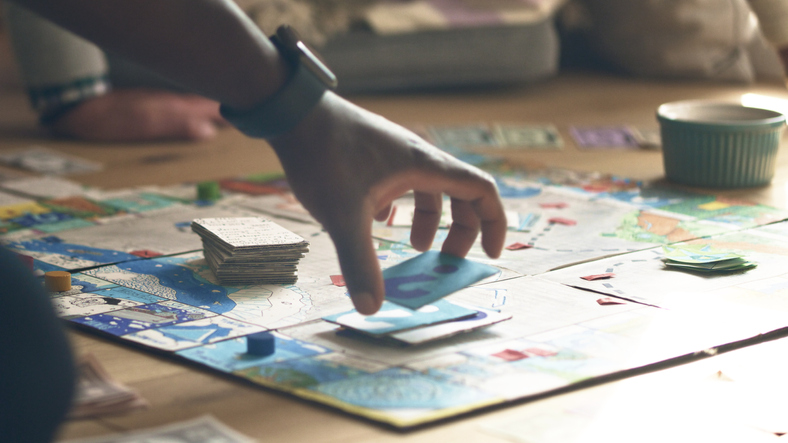 jeu de société en famille