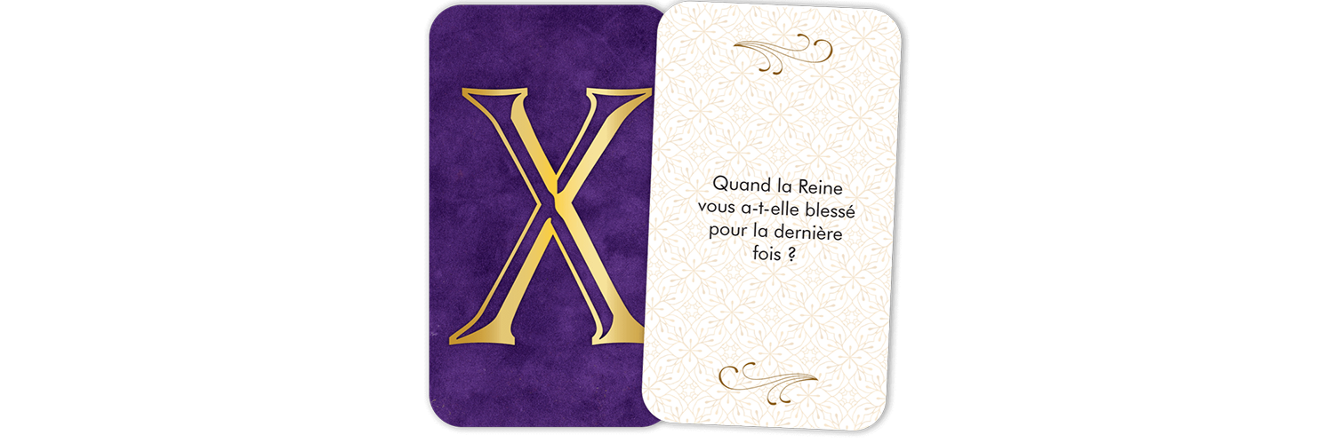 jeu de société Pour la reine