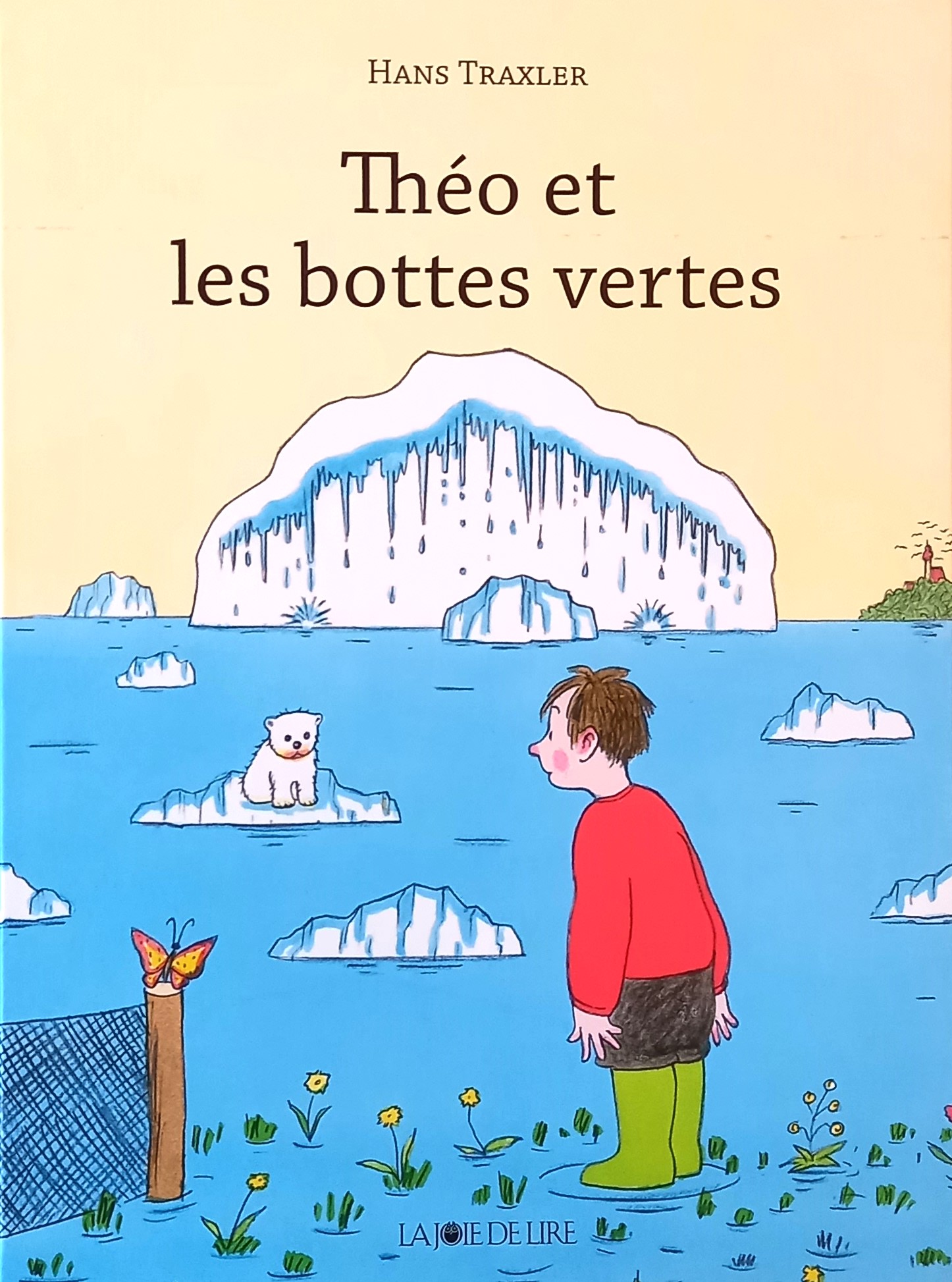 Cover livre jeunesse Théo et les bottes vertes