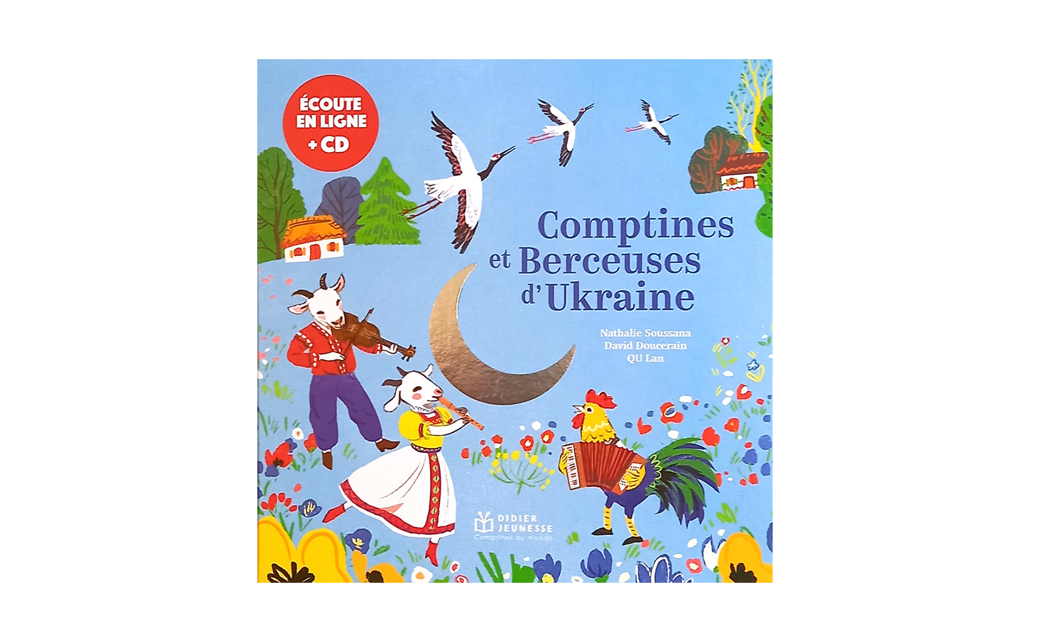 Cover album Comptines et Berceuses d’Ukraine 