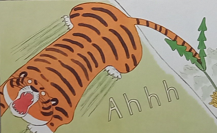 Livre jeunesse Le tigre et le pissenlit