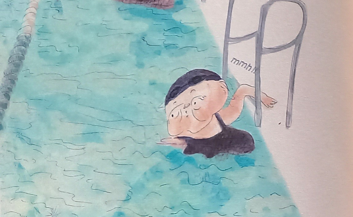 littérature jeunesse coréenne album À l’eau, de Heejin Park 