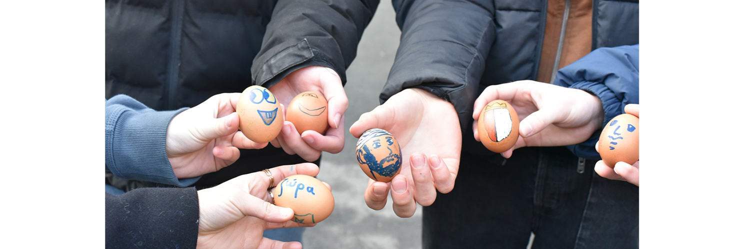 la fragilité des oeufs comme exercice de sécurité routière