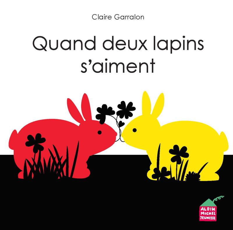 Cover livre jeunesse Quand deux lapins s'aiment