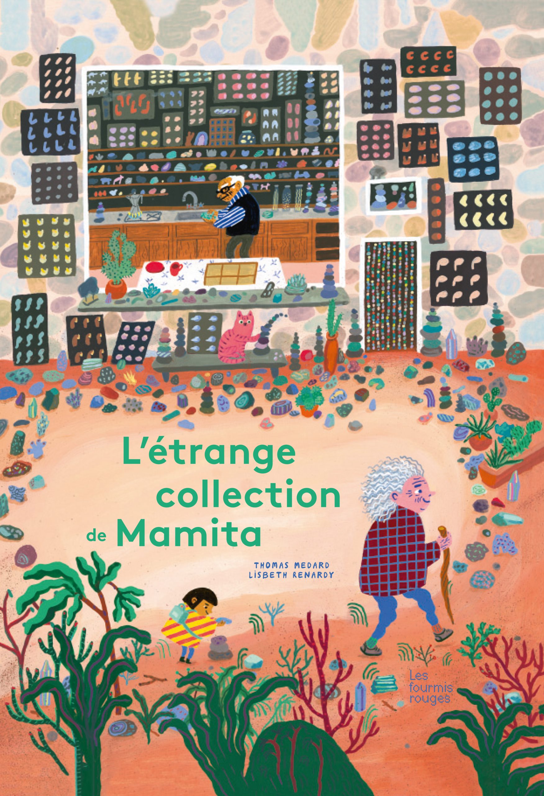 Cover livre jeunesse L'étrange collection de Mamita