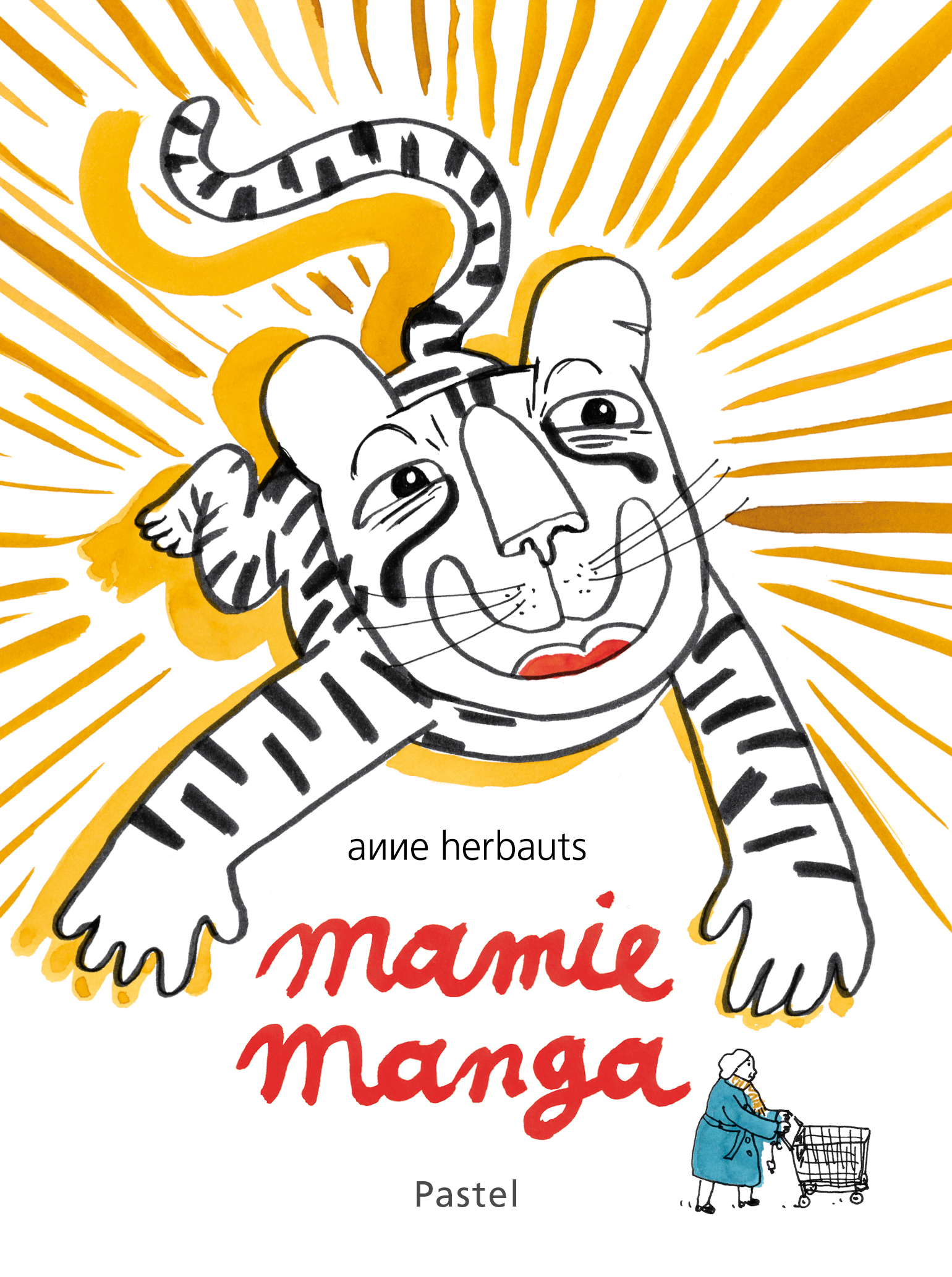 Cover livre jeunesse Mamie Manga