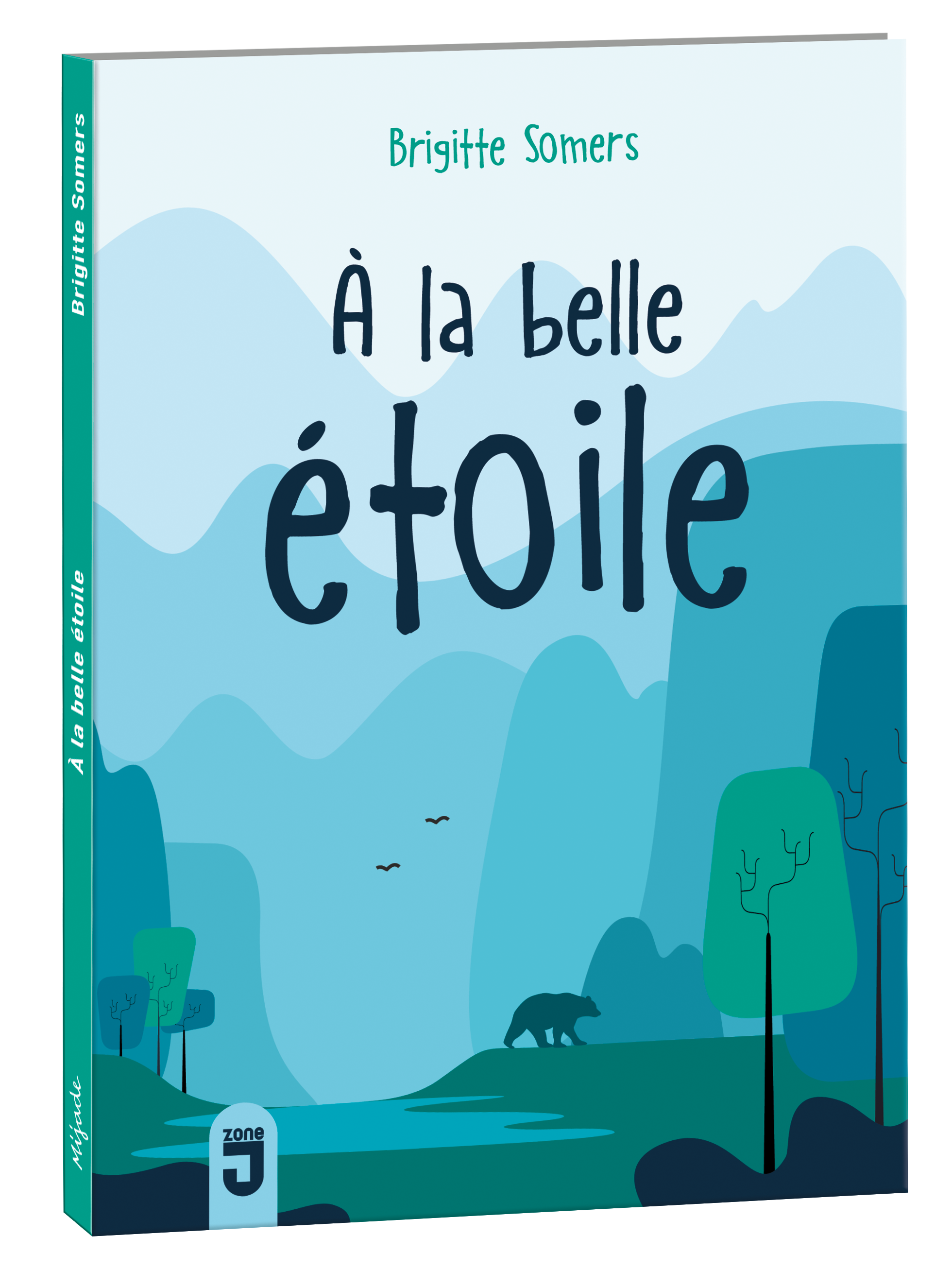 Cover livre jeunesse ado À la belle étoile