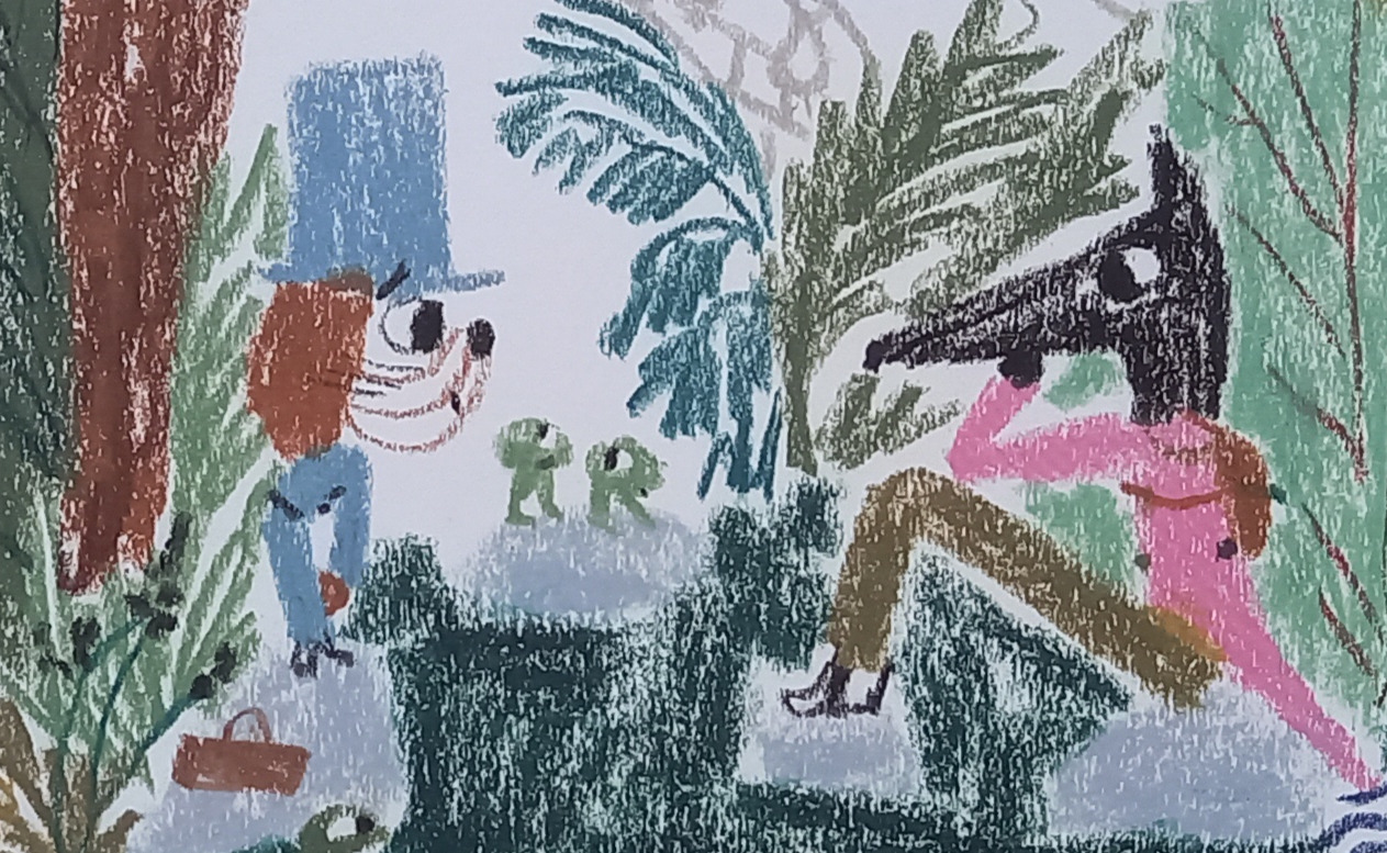 Livre jeunesse Le loup et le jardinier