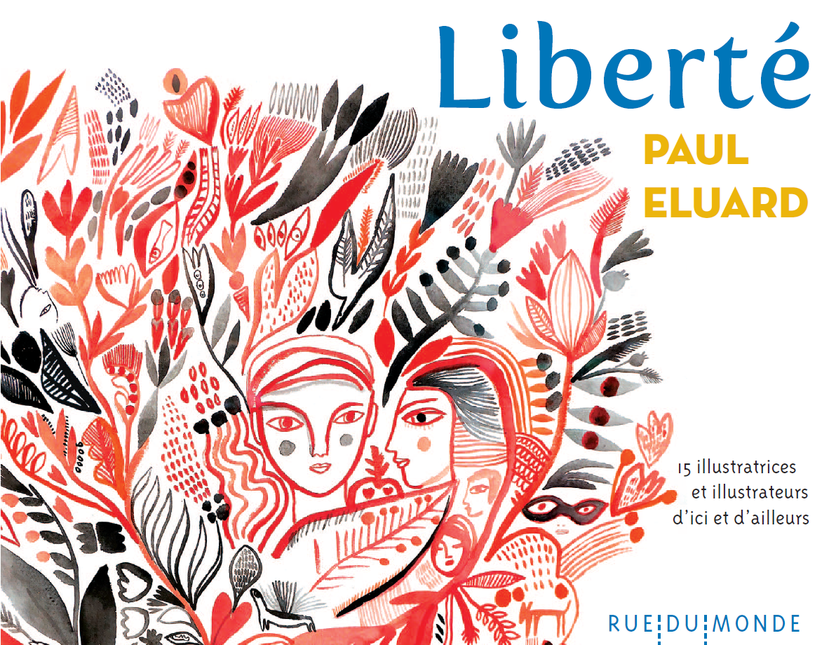 Cover livre jeunesse Liberté - Paul Éluard